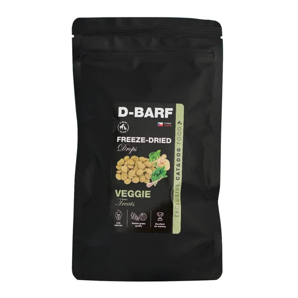 D-Barf Lyo Drops veggie treat for dogs 3 x 20 g