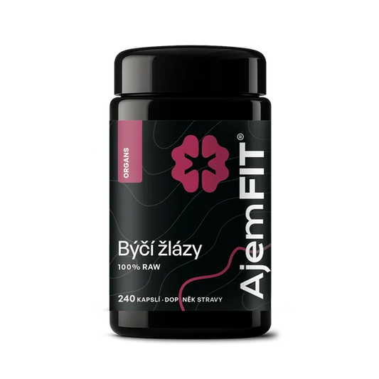 AjemFIT Raw Bovine Glands - 240 capsules