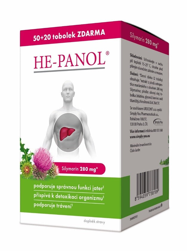 HE-PANOL 50 tablets + 20 FREE