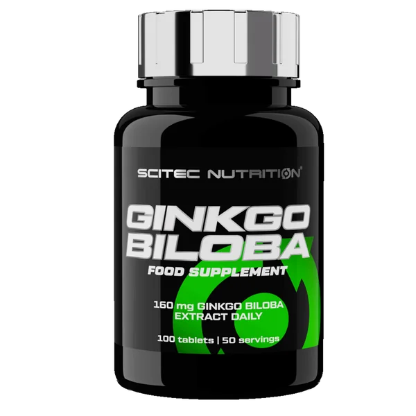 Scitec Nutrition Ginkgo Biloba - 100 tablets