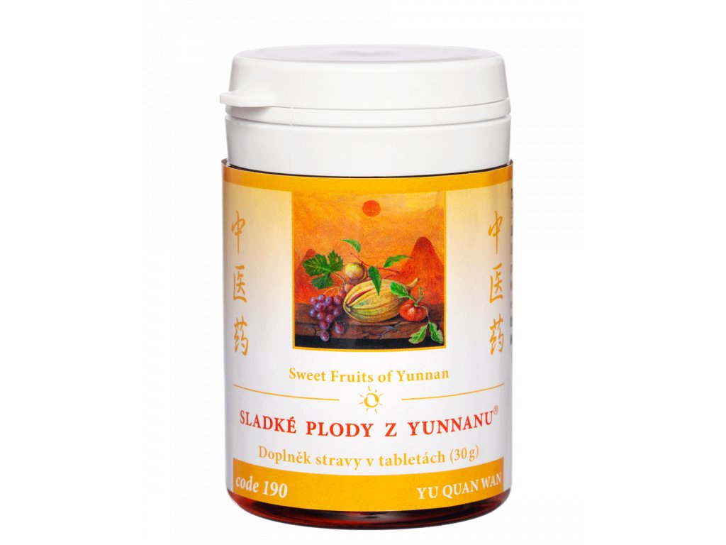 Sweet fruits of Yunnan®, YU QUAN WAN 100 tablets