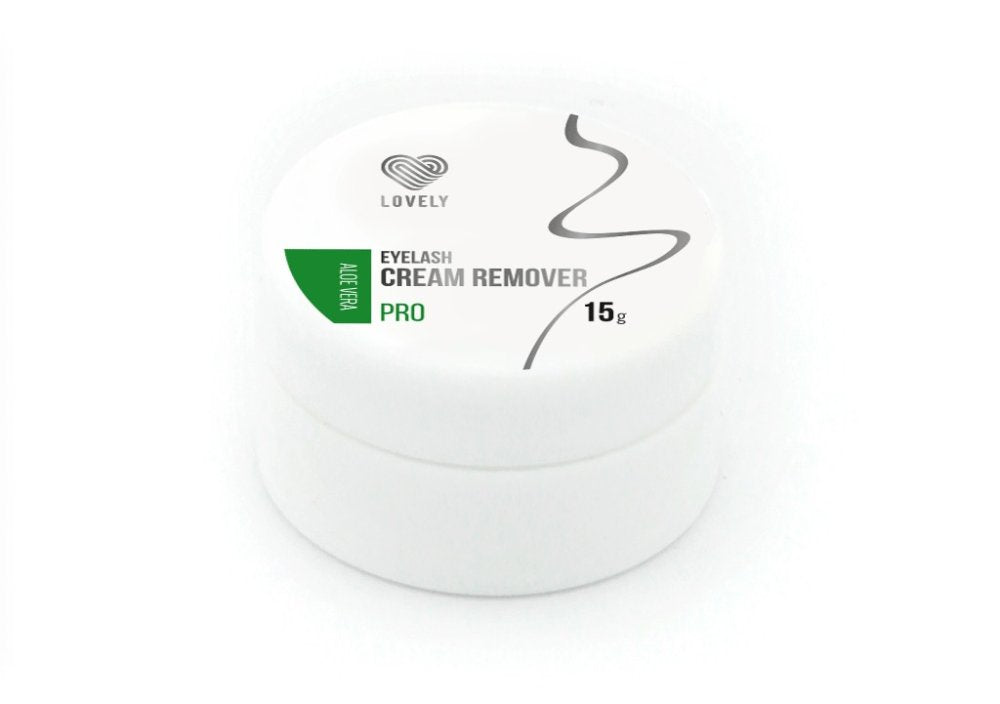 LOVELY eyelash cream remover Aloe vera, 15 g