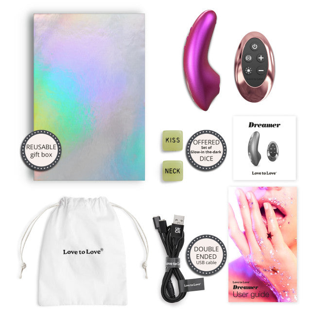 Love To Love Dreamer Clitoral Vibrator Pink