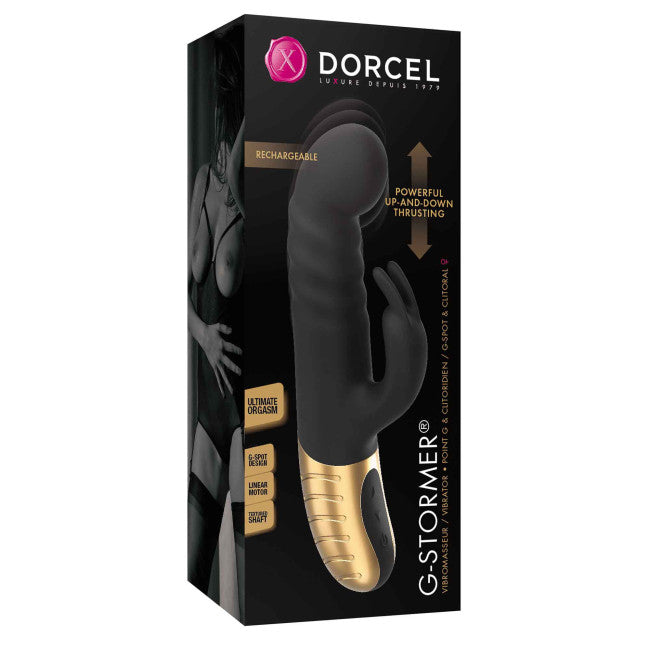Dorcel G-Stormer Rechargeable Rabbit Black My Dr. XM Dorcel G-Stormer Rechargeable Rabbit Black My Dr. XM
