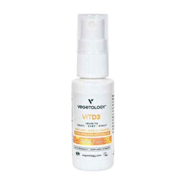 Vegetology VitD3 Vitashine 1000 IU spray 20 ml