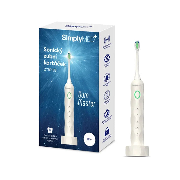 SimplyMed Gum Master DT1013B Sonic toothbrush white