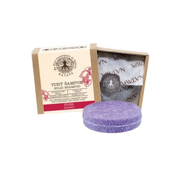 Natava Solid Shampoo Rosehip 85 g