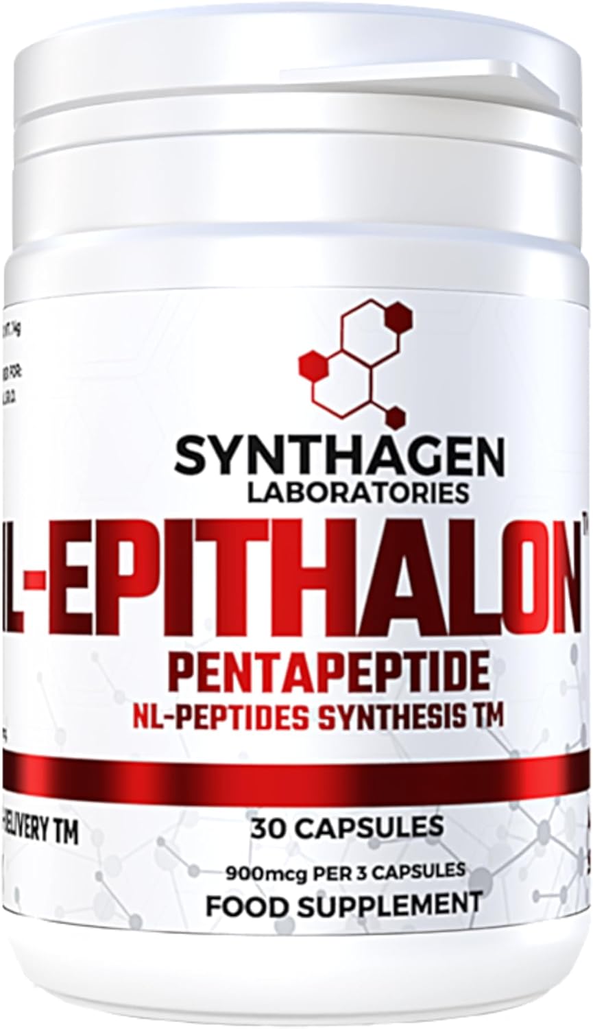 SYNTHAGEN LABORATORIES NL-EPITHALON - PENTAPEPTIDE To slow down ageing 30 capsules