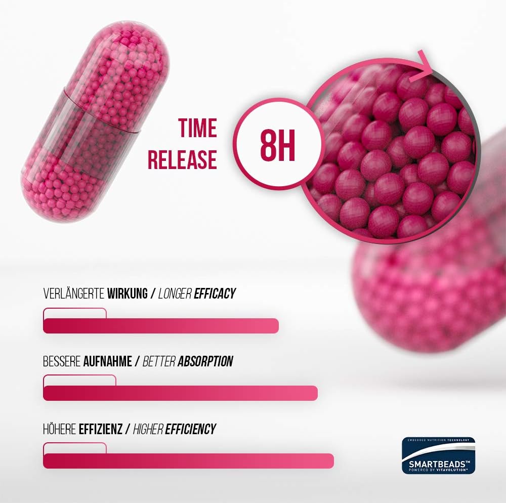 Beyond Average RUBY Smartbeads For women Multi-F-Alpha 180 Capsules