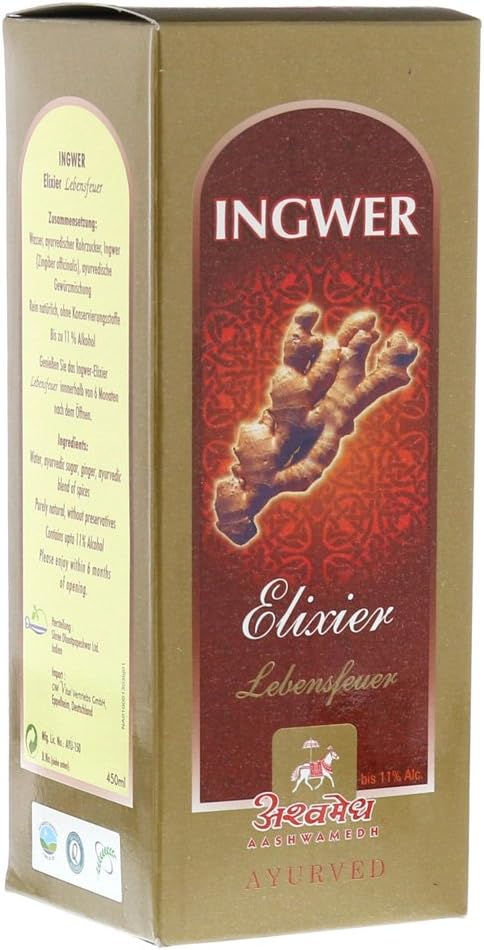 Schmidt Ginger Elixir Life Fire 450 ml