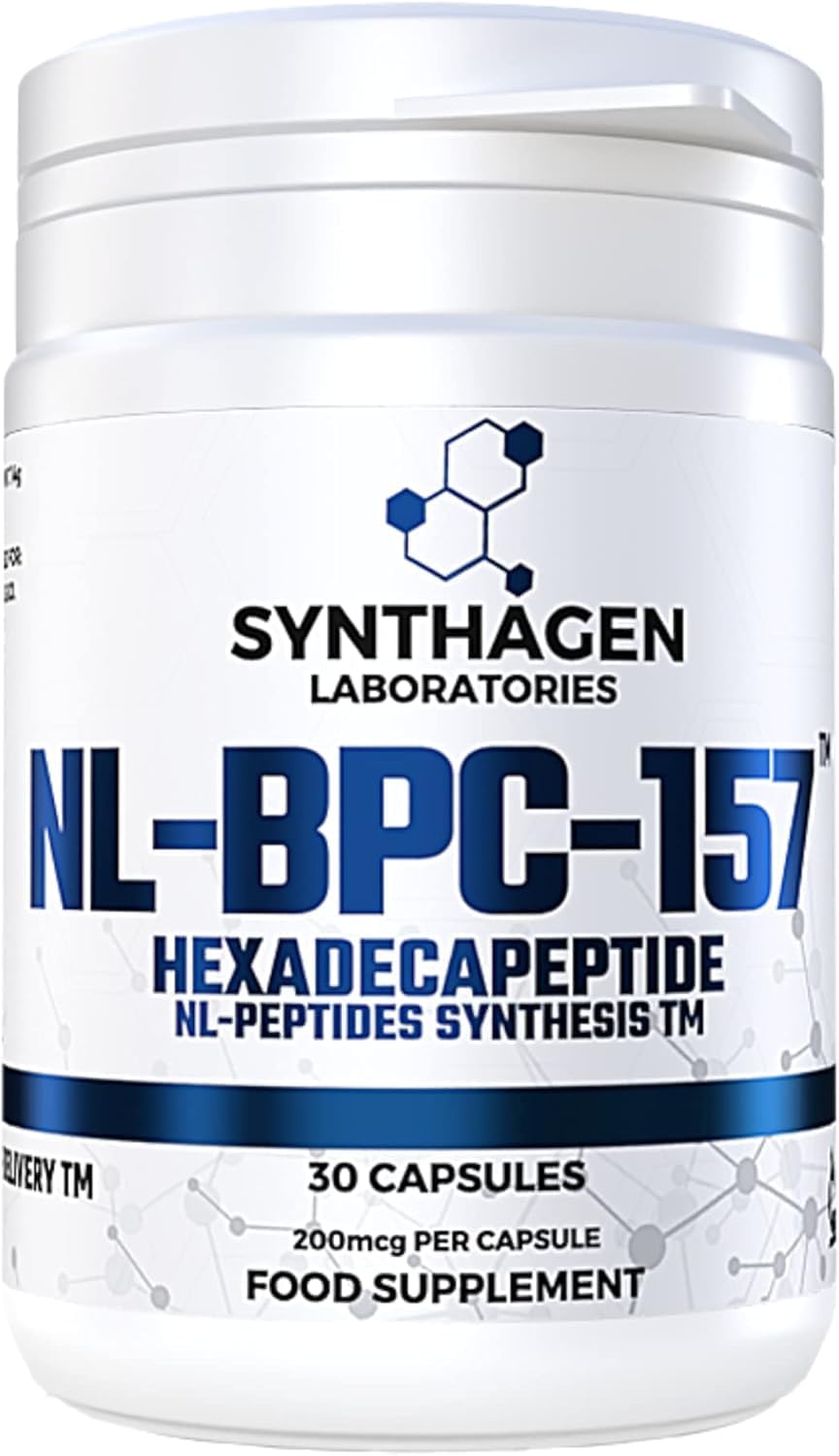 SYNTHAGEN LABORATORIES - NL-BPC-157 - HEXADECAPEPTIDE - For muscle and post-workout recovery 30 capsules