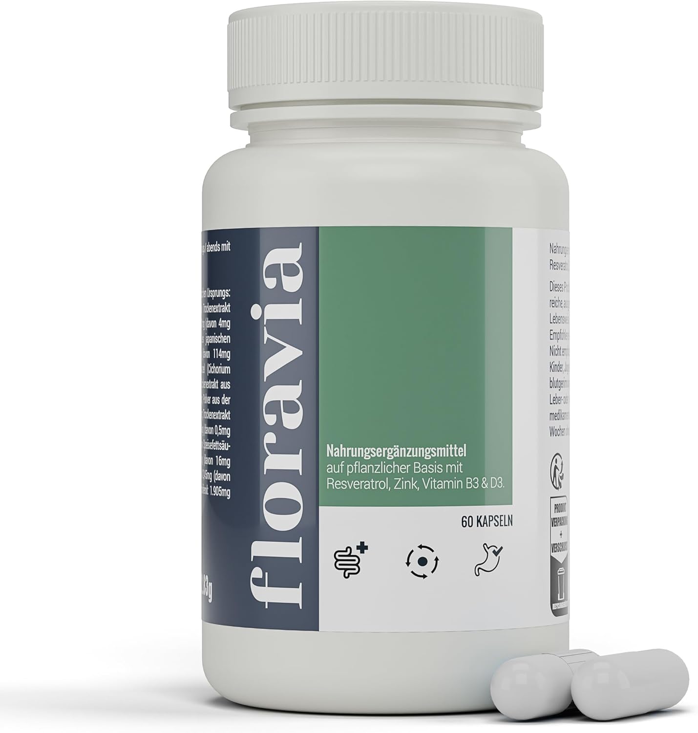 NutriSolution Floravia 60 capsules