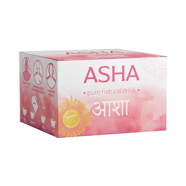Asha Pure Natural Drink without sugar 10x2 g