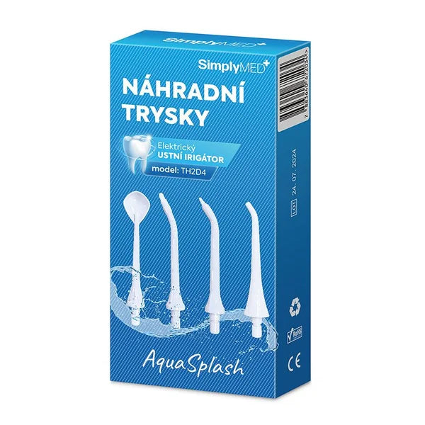 SimplyMed Replacement nozzles for dental irrigator TH2D4 - 3 pcs