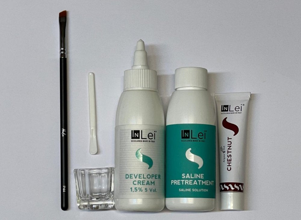 InLei eyebrow dyeing kit, 6 pcs