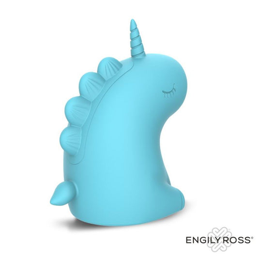 Engily Ross Snowflake Licking Tongue Massager Blue