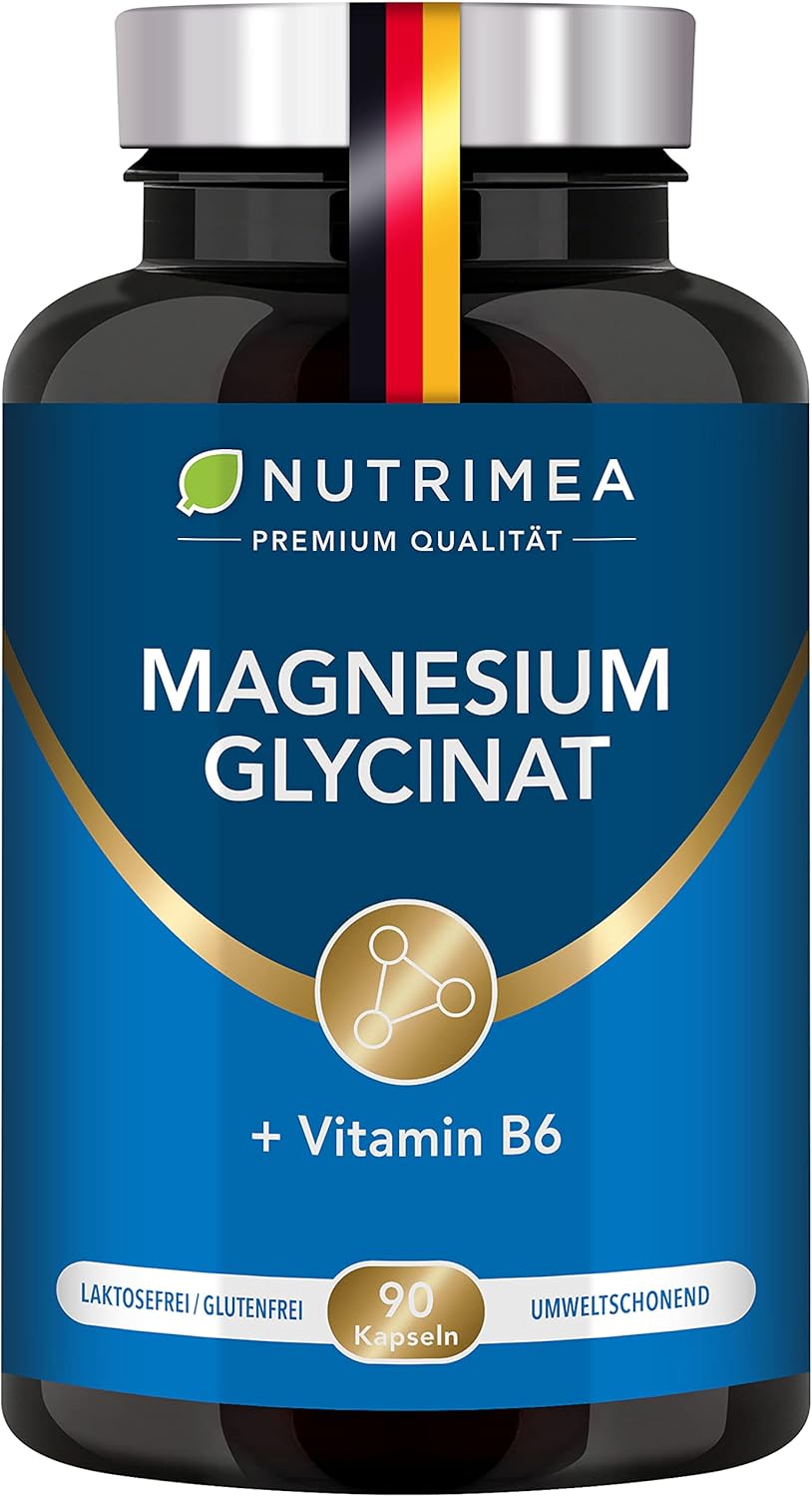 Nutrimea Magnesium Glycinate + Vitamin B6; 90 capsules