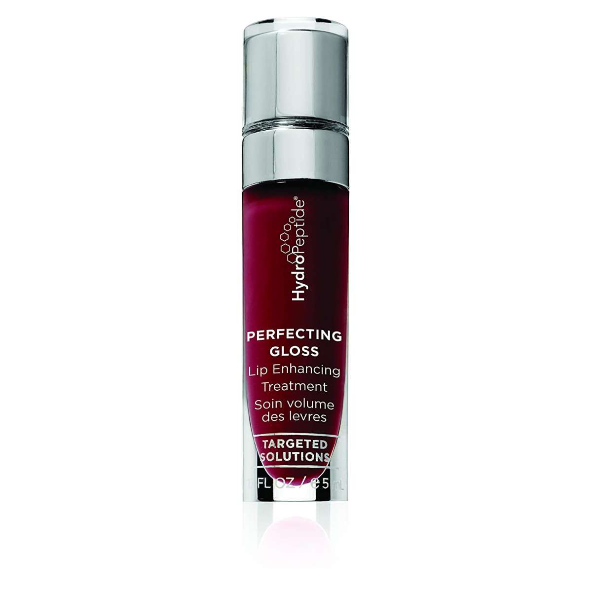 HYDROPEPTIDE Perfecting Gloss - Santorini Red lip gloss for increasing lip volume, 5 ml
