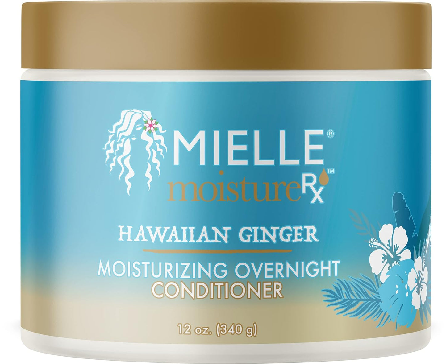 Mielle Moisture RX Hawaiian Ginger Moisturizing Overnight Conditioner 340 g