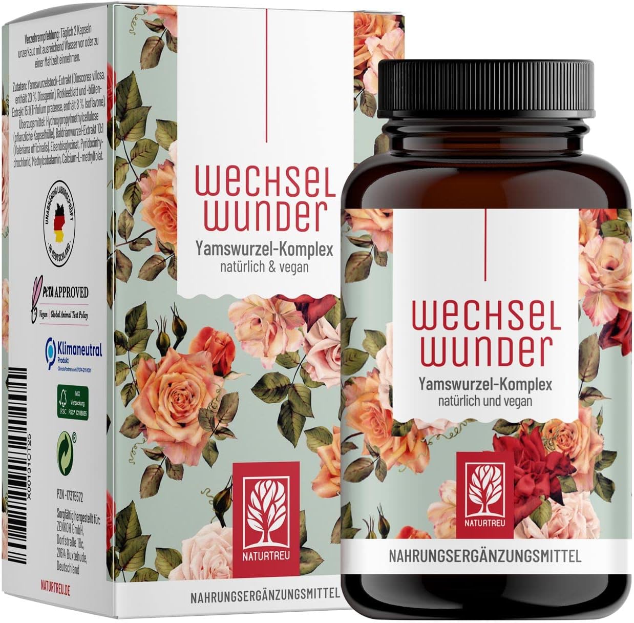 WECHSELWUNDER 90 menopause balance capsules