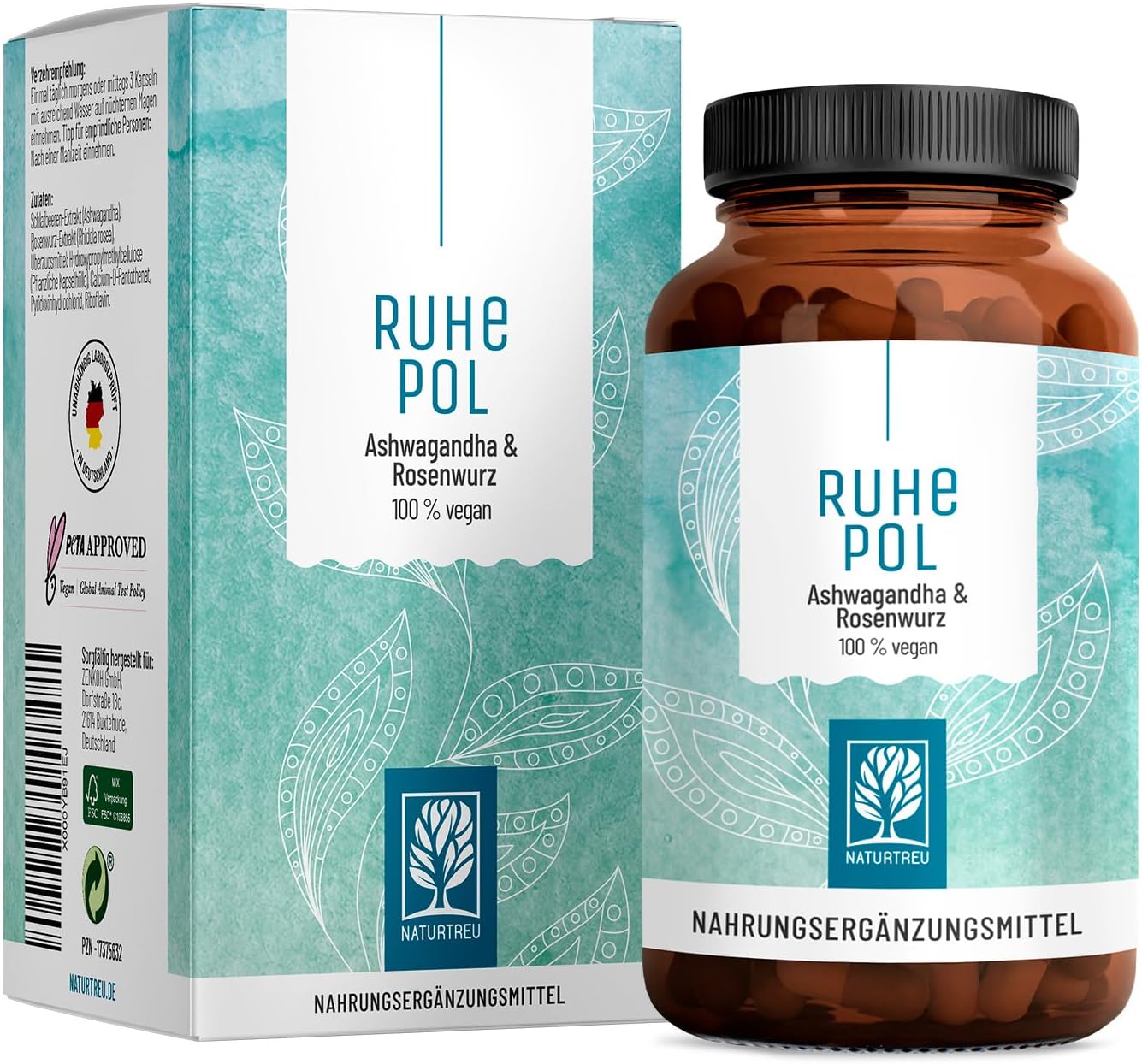 NATURTREU® Rueh Pol Ashwagandha/Golden Root - 120 capsules