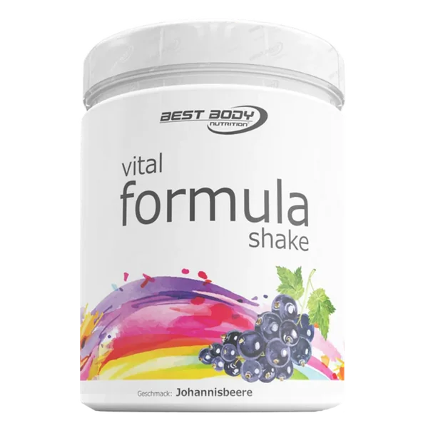 Best Body Vital formula shake 500g - blackcurrant