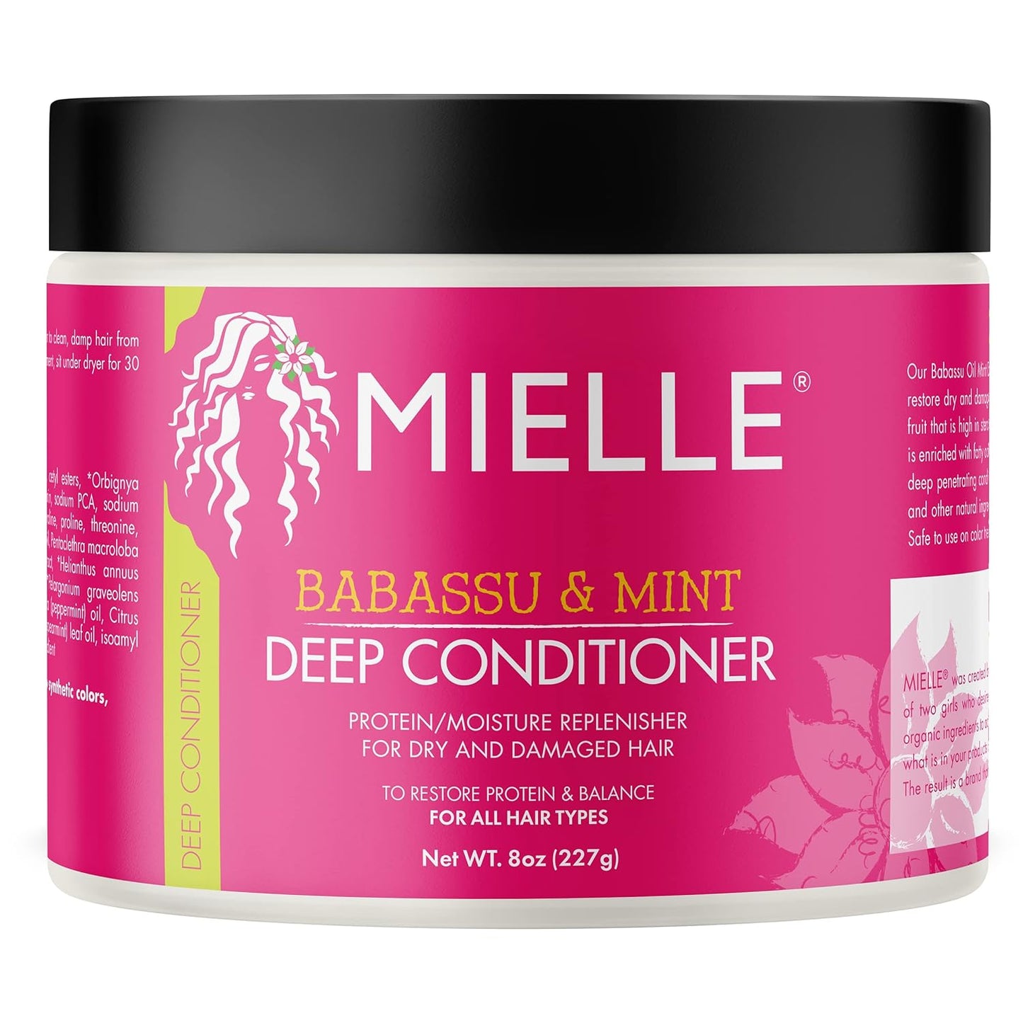 Mielle Babassu & Mint Deep Conditioner with Protein, 227g