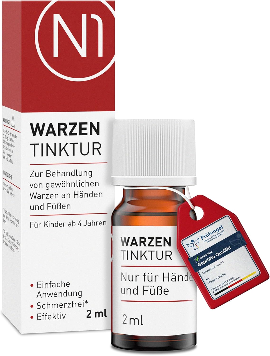 N1 Wart Tincture 2 ml – Effective Wart Remover