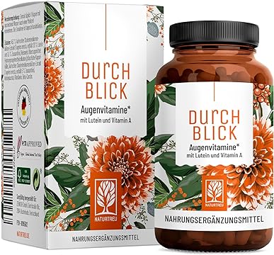 NATURTREU® Durch Blick Eye Vitamins Lutein Zeaxanthin Complex 90 Capsules