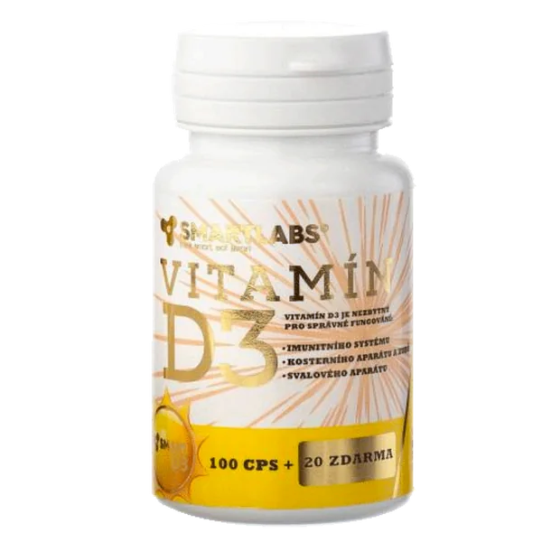 Smartlabs Vitamin D3 4000IU - 120 capsules