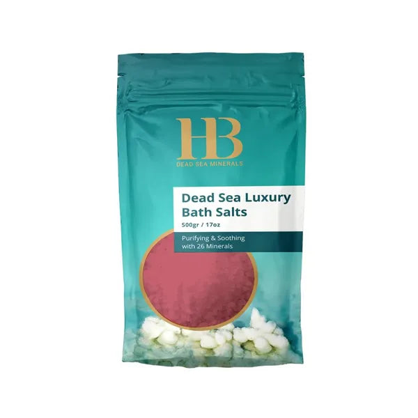 H&B Dead Sea Minerals Luxury bath salt Rose 500 g