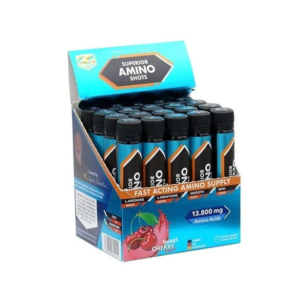 Z-KONZEPT Superior Amino Shots cherry 20x25 ml