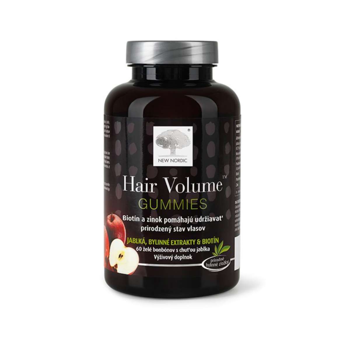 NEW NORDIC Hair Volume Gummies vegan jelly 60 pcs
