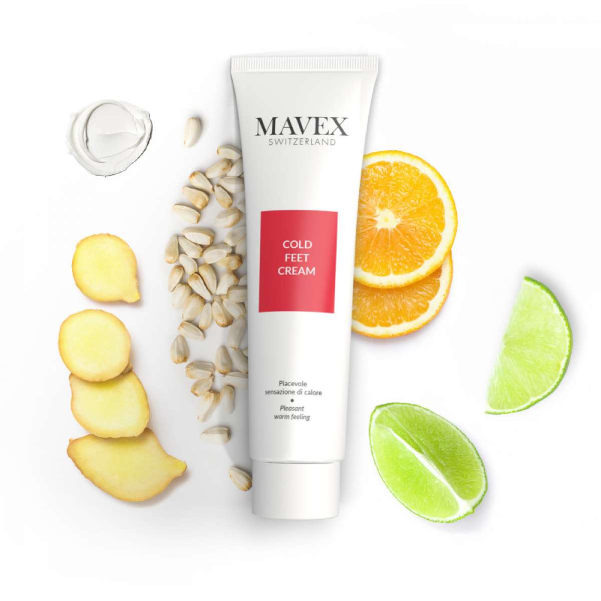 MAVEX Cold Feet Cream - Warming and revitalizing foot cream 100 ml