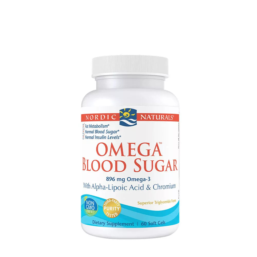 NORDIC NATURALS OMEGA BLOOD SUGAR 896 MG (60 SOFTGELS)