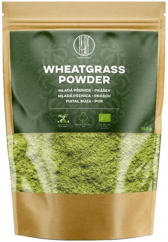 BrainMax Pure Wheatgrass Powder 150 g