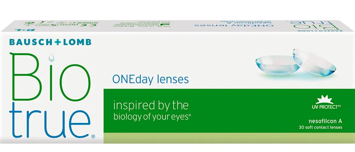 Biotrue daily contact lenses -1.50, 30 pcs