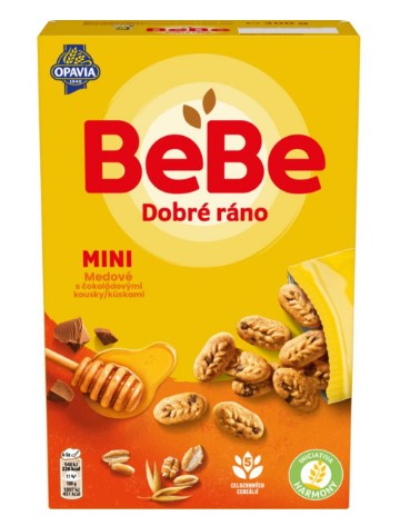 Opavia Bebe Good morning Mini honey cookies with chocolate pieces 300g