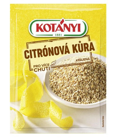 Kotanyi Dessert Sliced lemon peel spices mix 2 x 14 g