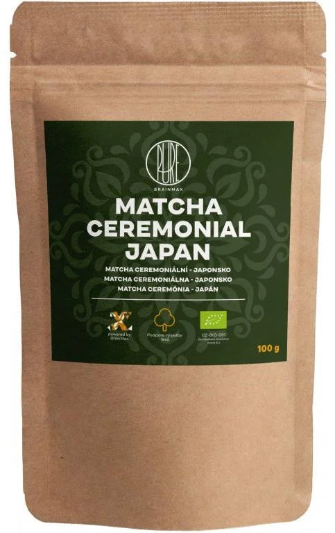 BrainMax Pure Matcha Ceremonial Japan BIO 100 g