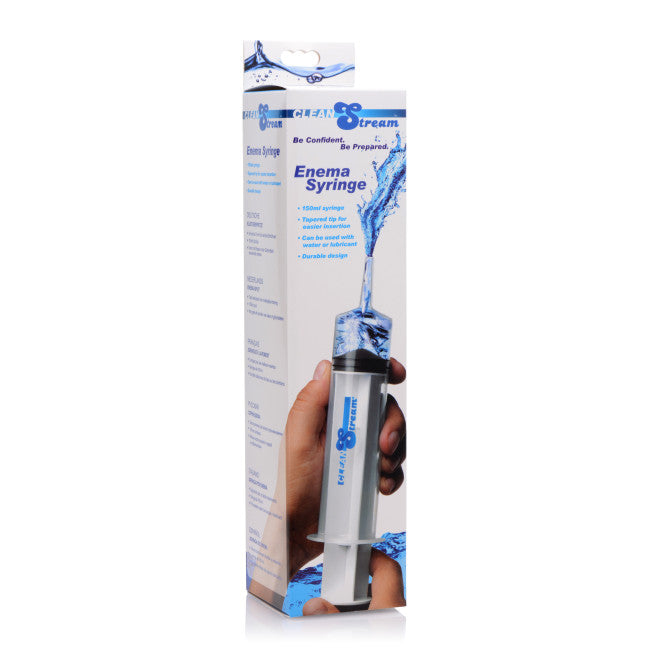 CleanStream Enema Syringe 150ml White