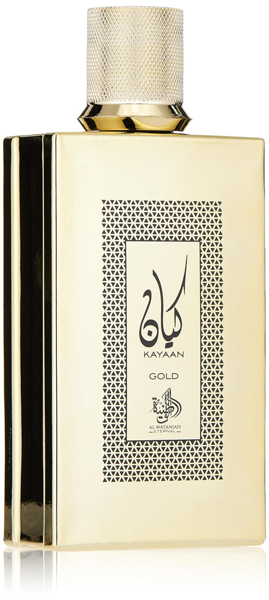 Parfum Homme Kayaan Gold By Al Wataniah – Eau De Parfum 100 Ml, Senteurs Boisées, Neuf