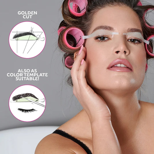 andmetics Wax Strips Brow 16 pcs