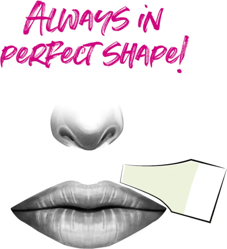 andmetics Wax Strips Lip 16 pcs