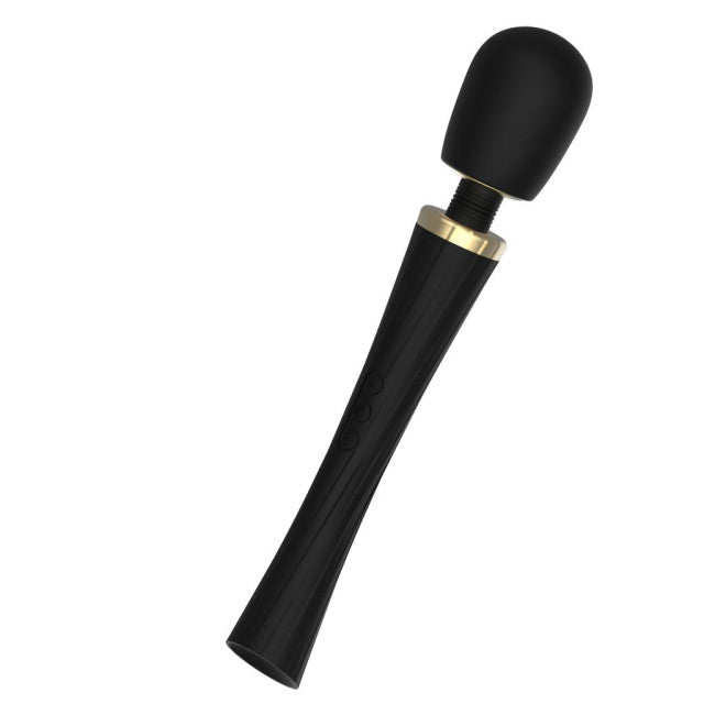 Tracy's Dog Hammer Magic Wand Vibrator Set Black-Gold