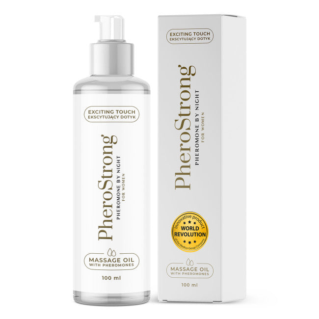 PheroStrong by Night for Women Massage Oil with Pheromones 100ml