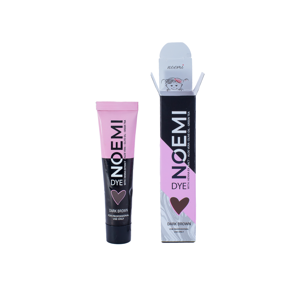 NOEMI Hybrid Brow & Lash Dye / Dark brown, 15 ml