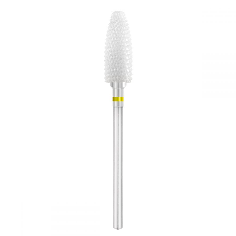 ACTIVESHOP manicure ceramic cutter Ø 6 mm / 230XF, yellow