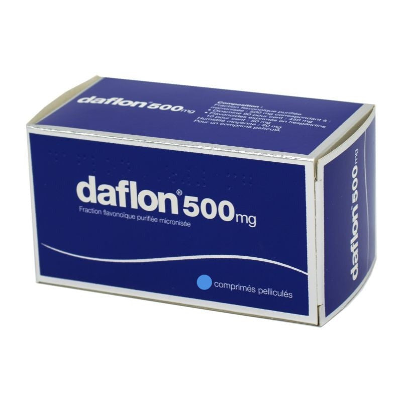 Daflon Filmtabl 500 mg 120 pcs - Buy Online from Beeovita
