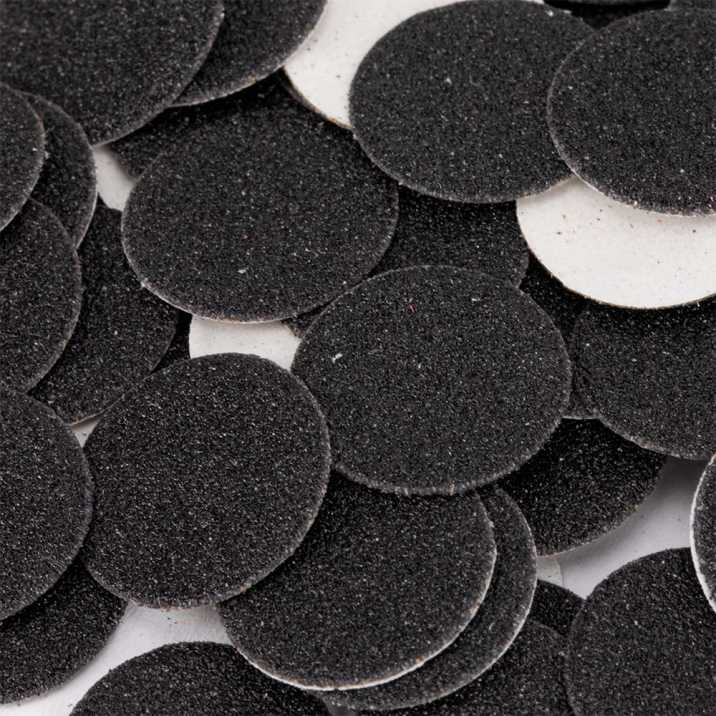 MOLLYLAC replacement sandpaper for sub-disc L 25 mm, 80 gr, 50 pcs